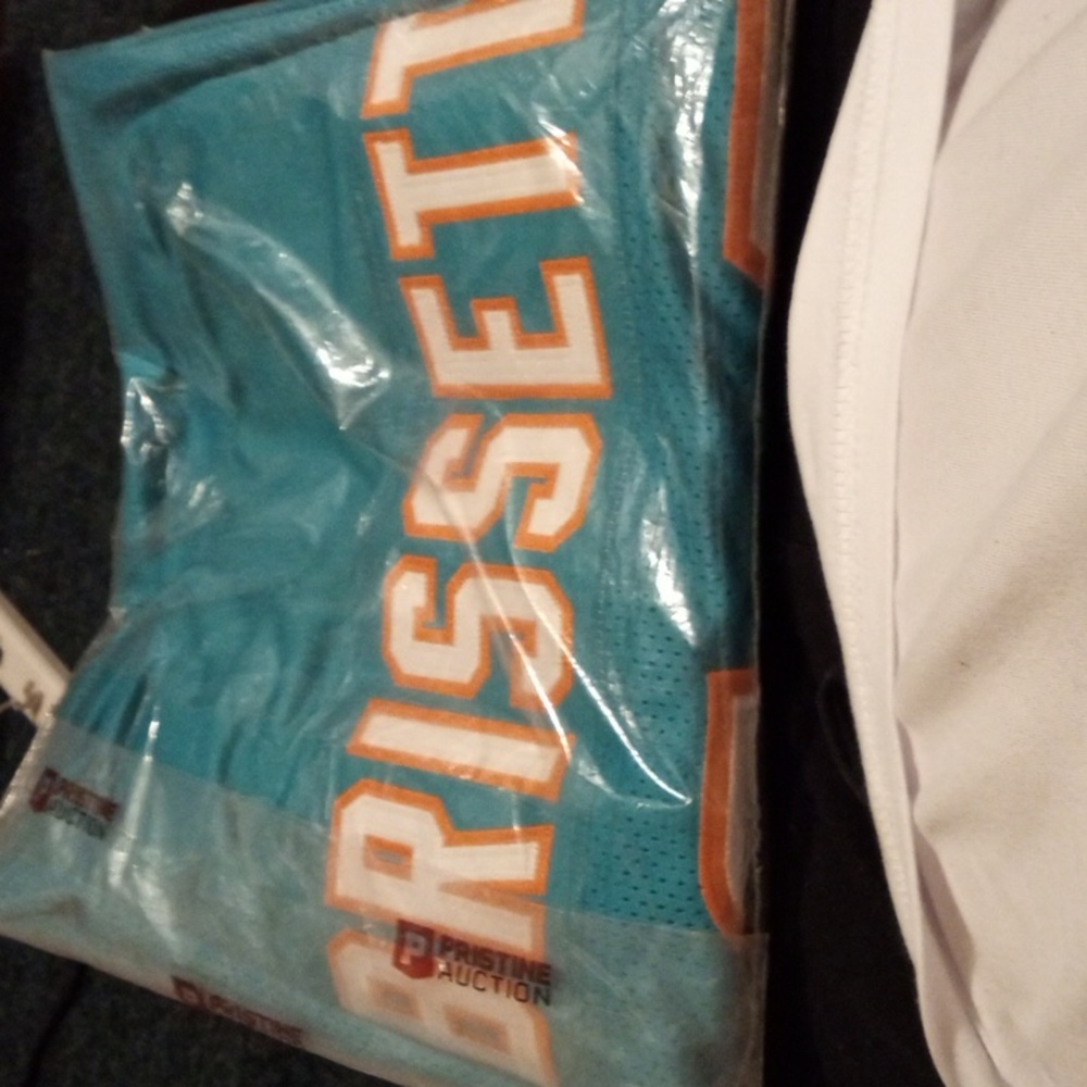 Signed BRISSETT dolphins jersey